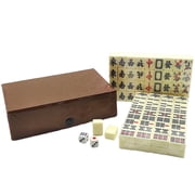 Pocket Friendly Mahjong Set Featuring Game Components