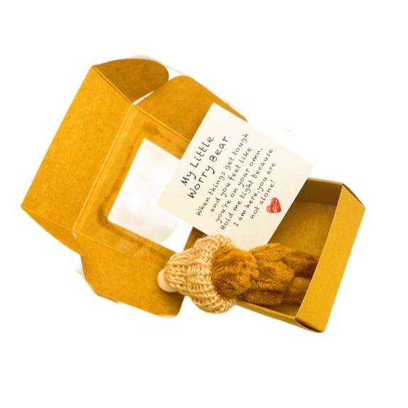 Pocket Friendly Plushes Bear In Box Soft Durability Materials Plushes Toy For Children Event And Celebration
