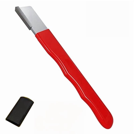 Pocket Garden Tool Sharpener For Pruning Shears Scissors, 30-Second Blade Restorer, Compact Handheld Carbide Sharpening Tool