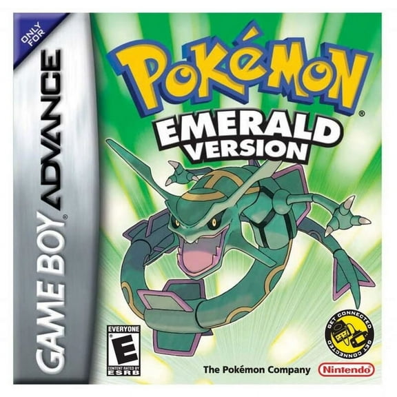 Pocket GBA Game Cartridges Emerald for GBA GBASP NDS,North America Version