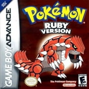 Pocket Gen 3 Ruby Version GBA Game, US Version