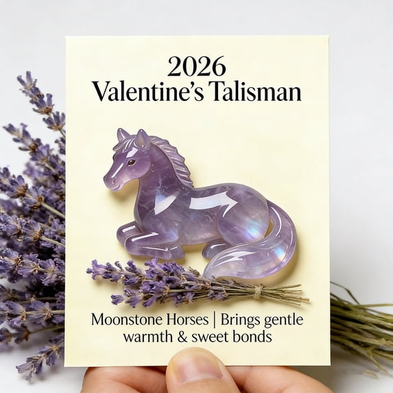 Pocket Gift - Pocket Hug Horse Crystals Cute Small Gifts, Pocket Hug Greeting Card Pocket Gifts, Hug Gifts Inspirational Pocket Gifts(1pc)