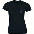 thumbnail image 1 of Pocket Giraffe - Funny Tall Animal Giraffe Lover Women's T-Shirt, 1 of 4