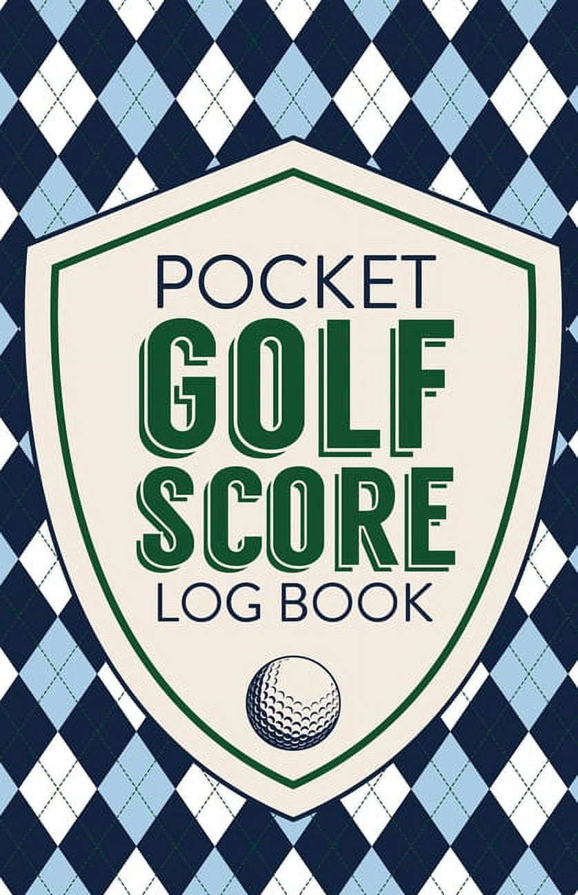 Pocket Golf Score Log Book Game Score Sheets Golf Stats Tracker Disc