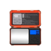 Pocket Gram Scale, 500g x 0.01g Digital Jewelry Scale, Modes Conversion Mini Scale with LCD Display, Tare for Herb, Food, Jewelry, Medicine Battery not included