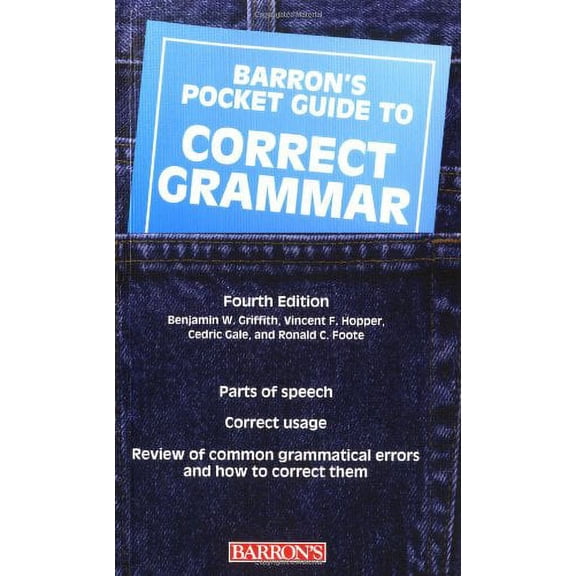 Pre-Owned Pocket Guide to Correct Grammar (Barron's Pocket Guides) (Paperback) 0764126903 9780764126901