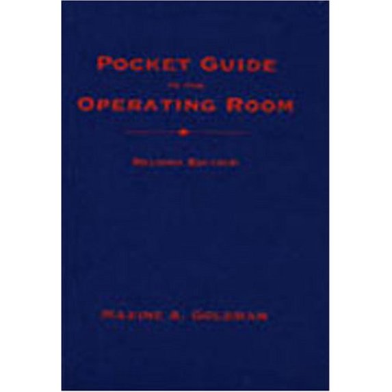 Pre-Owned Pocket Guide to the Operating Room (Paperback) 080360033X 9780803600331