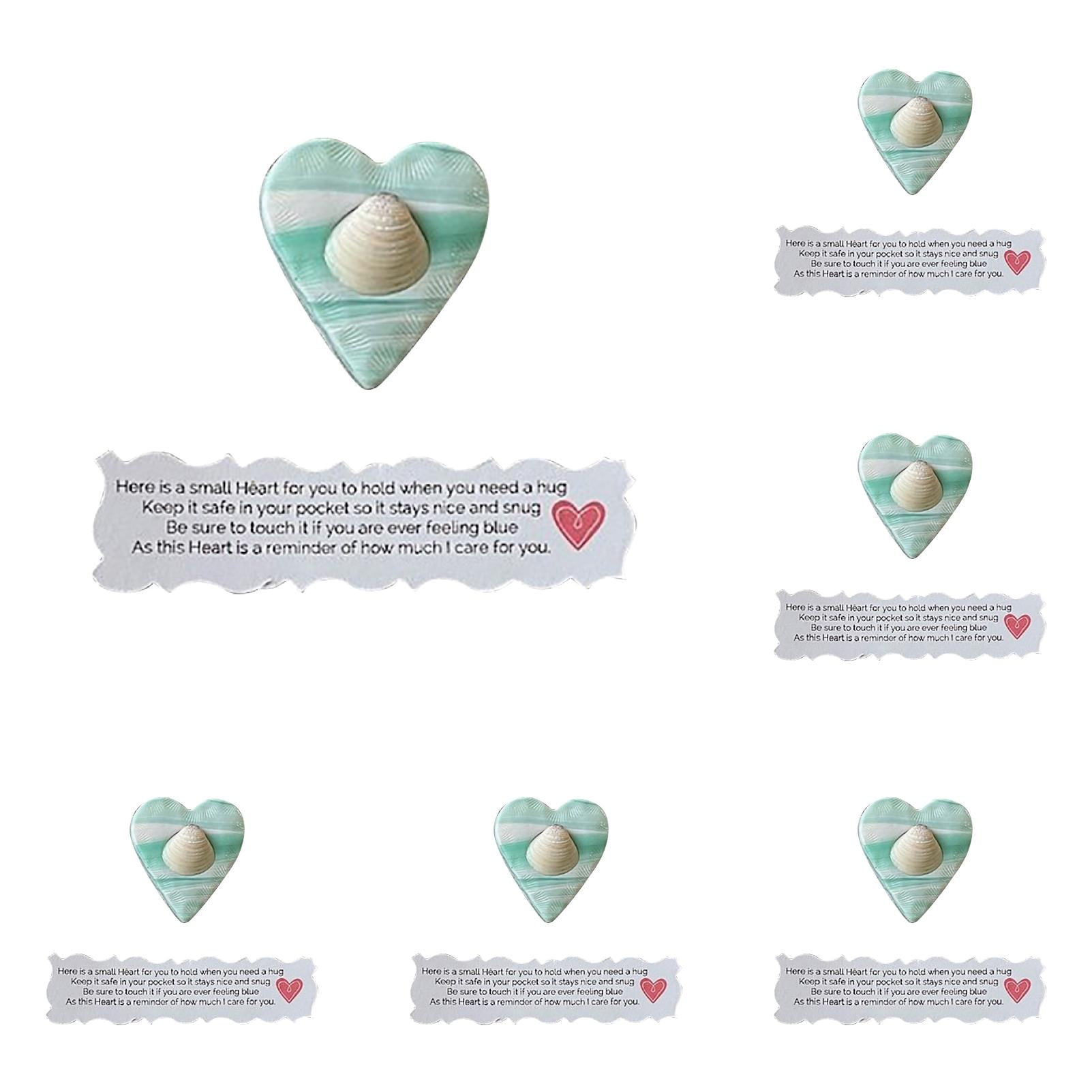 Pocket Heart Prayer Heart Small Clay Heart Hold Inspirational