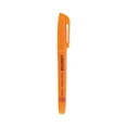 thumbnail image 1 of Pocket Highlighters, Fluorescent Orange Ink, Chisel Tip, Orange Barrel, Dozen | Bundle of 10 Dozen, 1 of 8