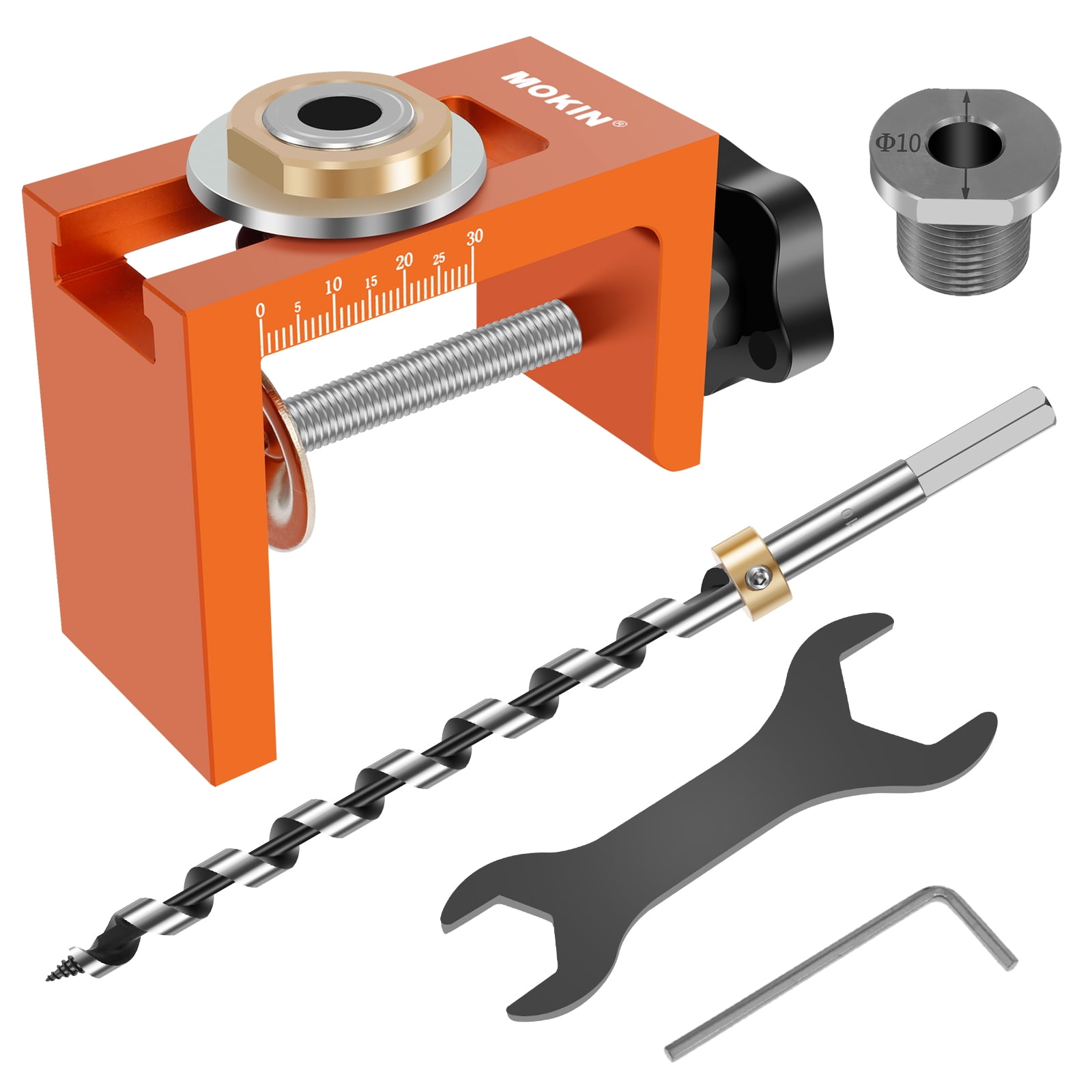 Pocket Hole Jig Kit 6/8/10mm Sturdy Wooden Dowel Drilling Template Set