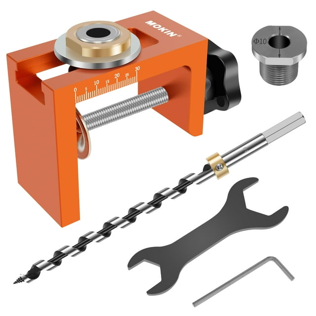 Pocket Hole Jig Kit 6/8/10mm Sturdy Wooden Dowel Drilling Template Set