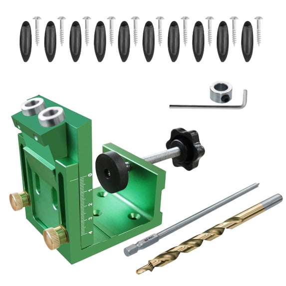 Pocket Hole Jig Punch Locator Professional Woodworking Tool for Precise Work