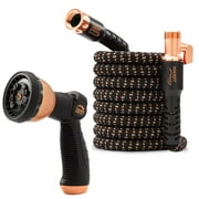 Pocket Hose Copper Bullet 50 Ft. Water Hose with Thumb Spray Nozzle, Expandable Hose, 650psi,