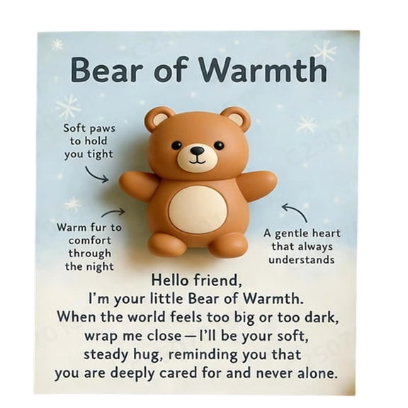 Pocket Hug - Animal Series Gift Decoration - Small Figurine For Desk, Shelf, Sentimental Present - Cute Design, Emotional Comfort Keepsake For Loved Ones