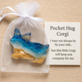 thumbnail image 1 of Pocket Hug Dachshund, Mini Dachshund Animal Hug Token with Card, Handmade Soothing Shells Ocean and Sand Design, Token Long Distance Keepsake Warm Gifts for Friend Family B, 1 of 9