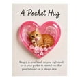 thumbnail image 1 of Pocket Hug Heart Cat with Greeting Cards, Little Cat Heart Pocket Hug Token, Long Distance Relationship Gifts, Thinking of You Gifts for Women Men Him Her, 1 of 4