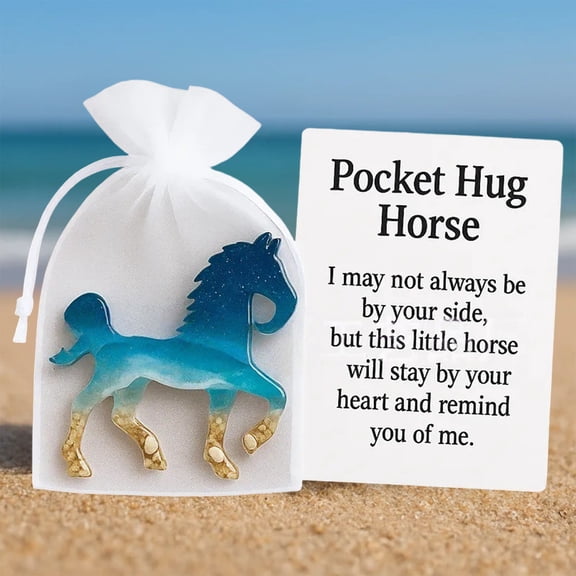 Pocket Hug Octopus, Cute Animal Pocket Card, Ocean Resin Figurine Gift, Motivational Quote, Pocket Hug Keepsake, Friendship Gift