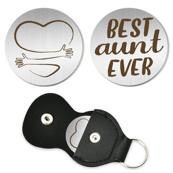 Pocket Hug Token Aunt Gifts for Auntie Aunty Chrismas Birthday Gifts from Niece Nephew Best Aunt Ever Gifts for Aunt Perfect Special Gift for Auntie Long Distance Relationship Gifts for Aunt Women