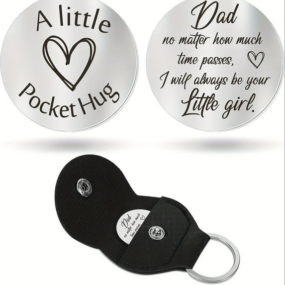 Pocket Hug Token Gift Keychain for Women Men Pocket Hug Gifts for Her Him Back to School Gift Birthday Gift for Women Men Couple Son Friend Long Distance Relationship Present Tokens Keepsake