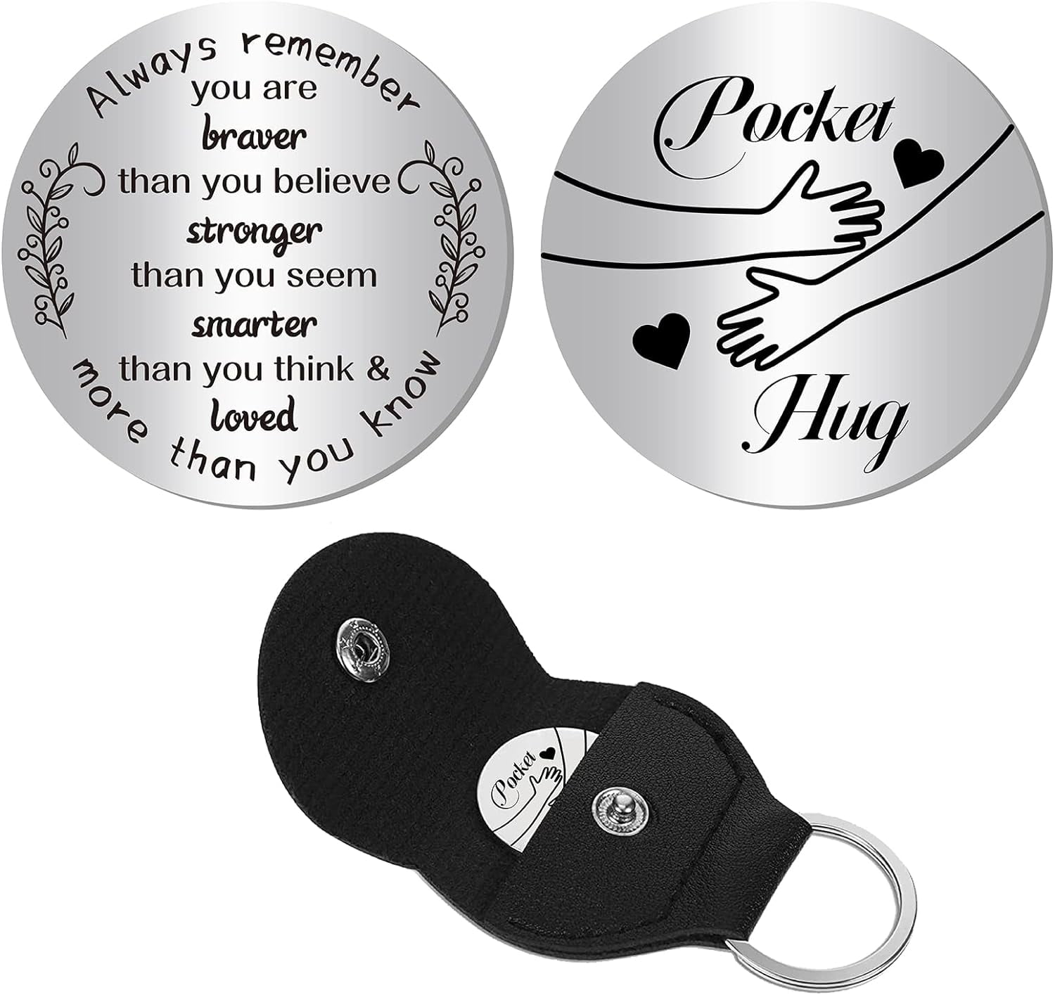 Pocket Hug Token Keepsake Long Distance Relationship Inspirational Gift ...