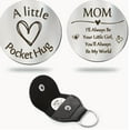 thumbnail image 1 of Pocket Hug Token Keychain, Warm Gift for Loved Ones to Carry Through Tough or Plain Days, Meaningful Reminder of Care to Hang on Keys, Bags, Door Knobs at Home or Work, D, 1pc, 1 of 2