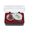 Pocket Jewellers Glass Magnifier Jeweler Eye Jewelry 30 X 21mm