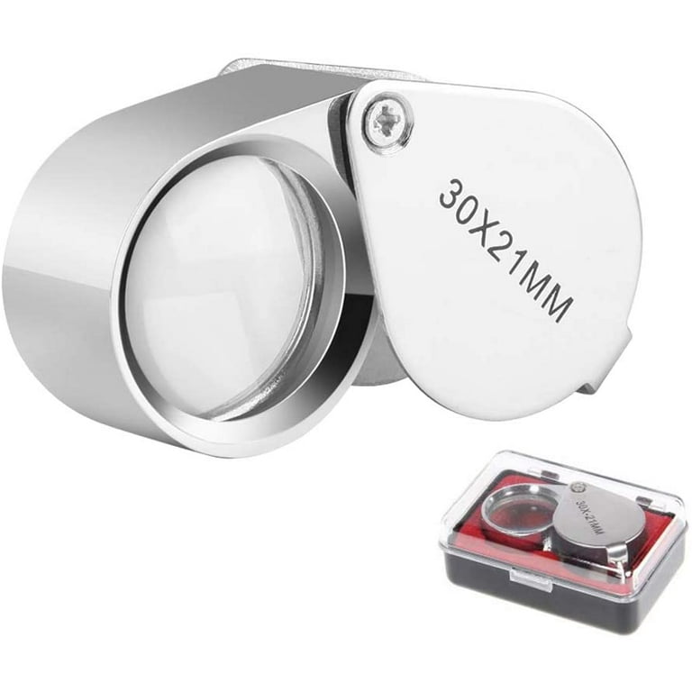 Pocket Mini 5X50mm Folding Jewelry Magnifier Magnifying Eye Glass Loupe Len  U ~