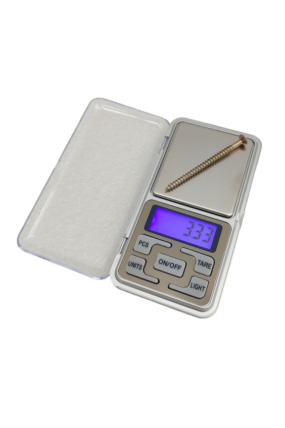 Pocket Jewelry Scale Precision Gram Balance Digital 0.01g-500g for Bake Cook Jewelry