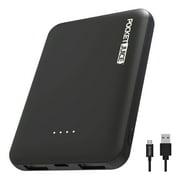 Pocket Juice Slim Pro 5000 mAh Portable Power Bank with Dual Charging USB Ports