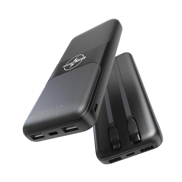 Pocket Juice Wireless Pro, 10,000mAh Portable Power Bank with Wireless