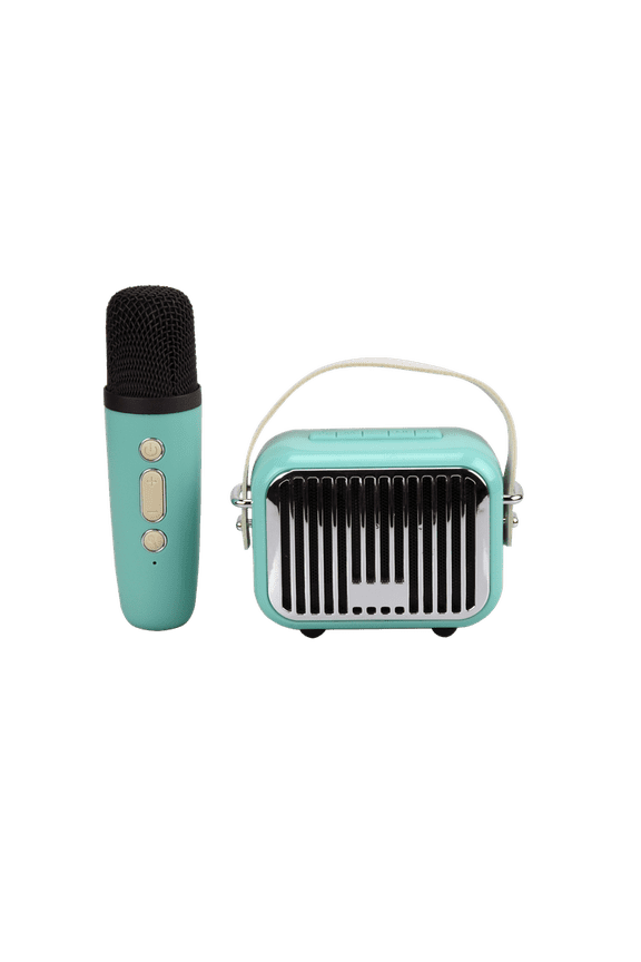Pocket Karaoke-Microphone & Speaker Combo-Teal (PK-TEAL)