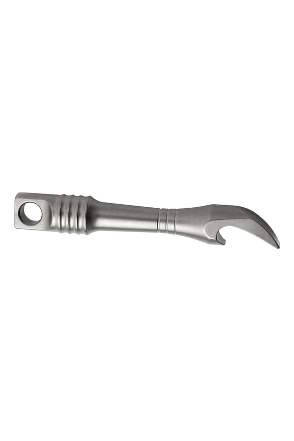 Pocket Keychain Tool Combining Bottle Opening And Prying Capabilities Ideal For Travelers Hikers Outdoors Enthusiasts