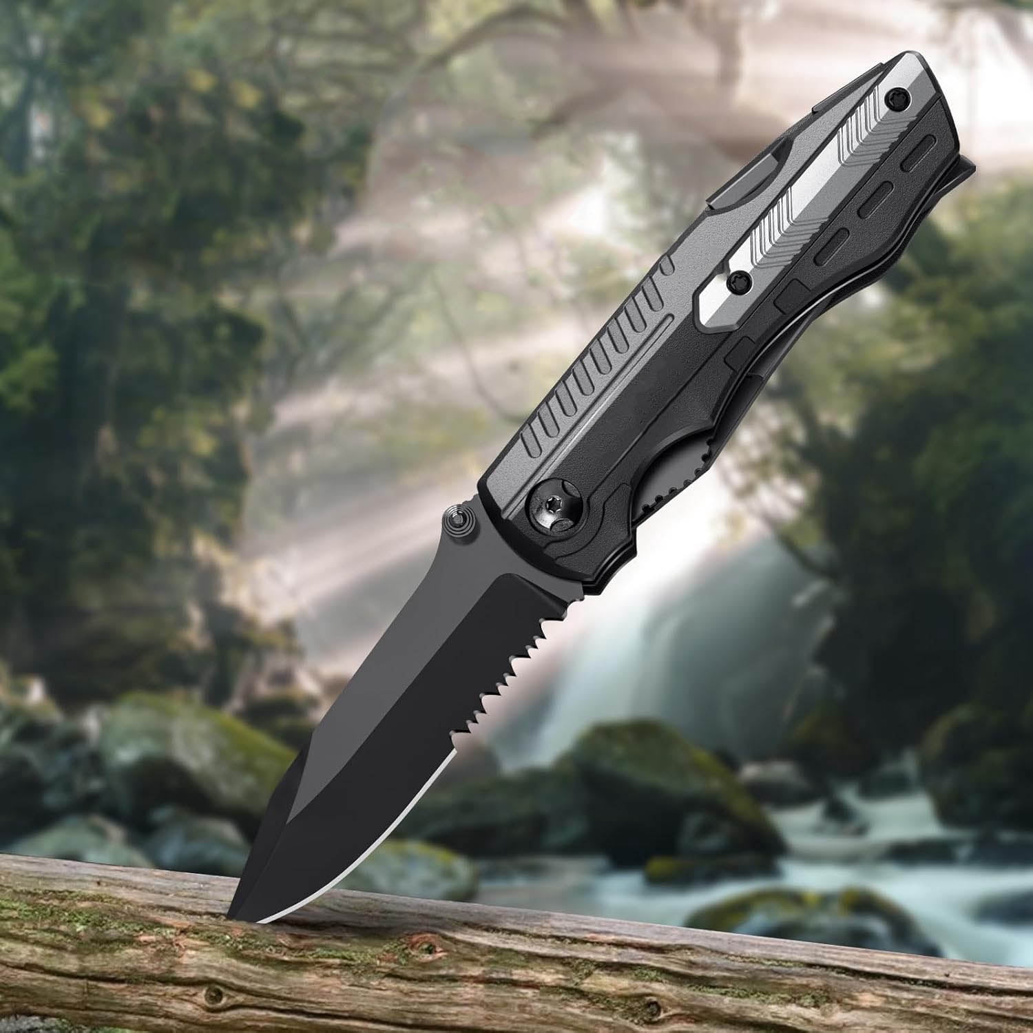 Pocket Knife Multitool, Gifts for Men, Fathers Day Gifts, Birthday Gift, Cool Gadgets, Camping Essentials