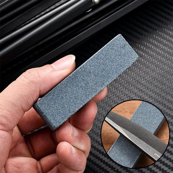 Pocket Knife Sharpening Stone, Mini Whetstone 7.2x2x1cm, Dual Use Water or Oil Stone for Kitchen Knives and Tools