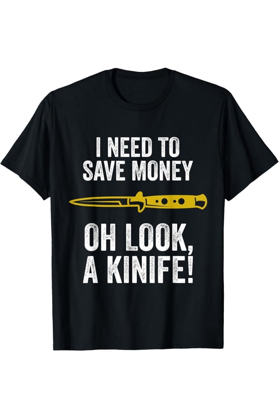 Pocket Knifes Collector Oh Look A Knife T-Shirt
