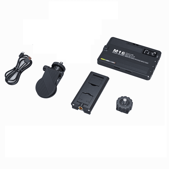 Pocket Light RGB Full Color Mini Photography Light LED Outdoor Live Broadcast Fill Light Soft Light Video Light, M15