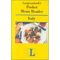 thumbnail image 1 of Pre-Owned Langenscheidt's Pocket Menu Reader Italy (Paperback) 0887293131 9780887293139, 1 of 1