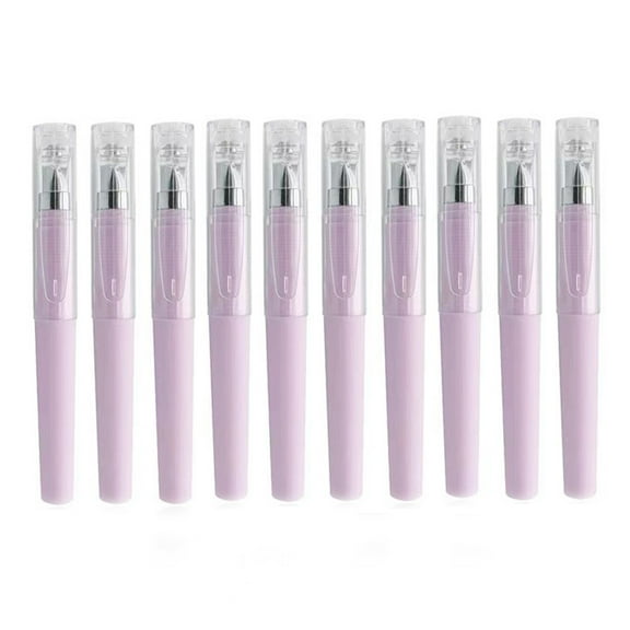 Pocket Mini Gel Ink Pens Fine Point 0.5Mm Retractable Ballpoint Pens Smooth Writing Officework office Supplies for scholars Professionals Daily Journal Note Taking, 10 Ballpoint Pens