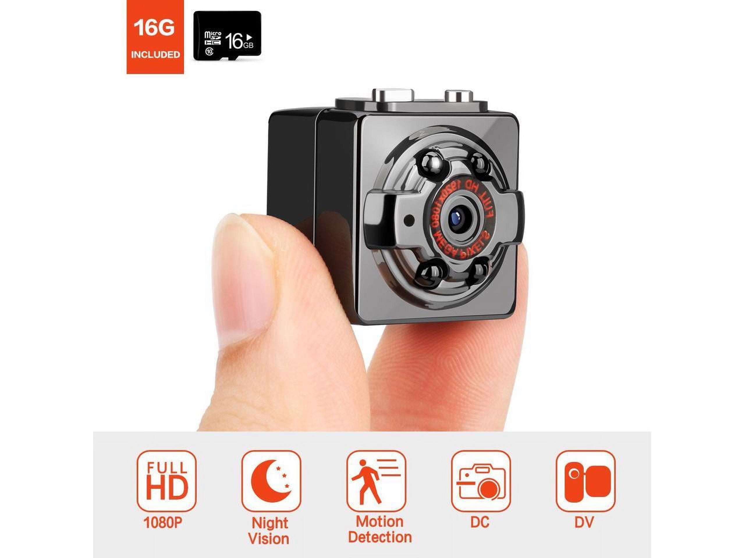 Pocket Mini Hidden Spy Camera HD 1080P 12MP Portable Security