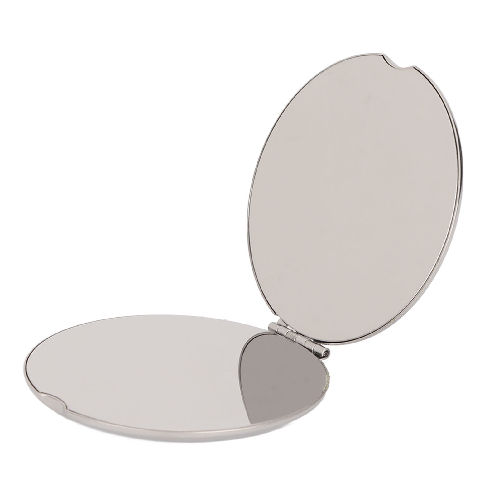 Pocket Mirror Double Sided Foldable Stainless Steel Small Purse Mirror