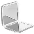 Pocket Mirror Foldable Mirror Compact 7X Magnification Square Shape