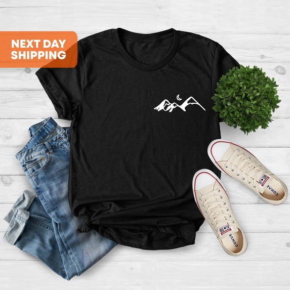 Pocket Mountain Shirt, Hiking Buddy Shirt, Mountain Shirt, Hiking Shirt, Adventure Shirt, Camping Shirt, Mothers Day Shirt, Hiker Gift Shirt All Size S-5Xl