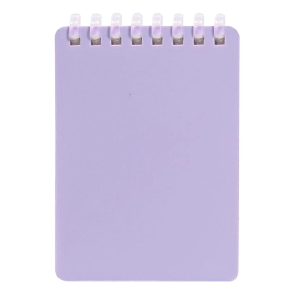 Pocket Notebook Bulk 3 x 4-1/4 Inch,Spiral Memo Pads Top,Mini Top Bound Spiral Notepad,College Ruled Pocket Notepad 64 Sheets/128 Pages Small Journal for Listing,Planning,Note Taking(Purple)