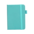 thumbnail image 1 of Pocket Notebook Journal,Hardcover Small Notebook Journals,Cute Memo Notepad,Portable A7 College Ruled Lined Journals With Pen Holder,56 Sheets,Home & Office Supplies(4.33x3.15x0.67")(Blue), 1 of 8