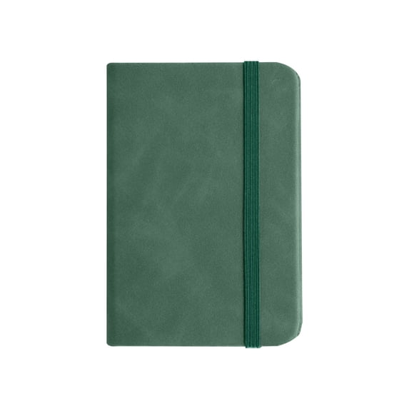 Pocket Notebook Notepad,3" X 4.3" Ruled Pu Leather Hardcover Small Notepads Mini Journal with Thick Paper,Inner Pocket by Elapind