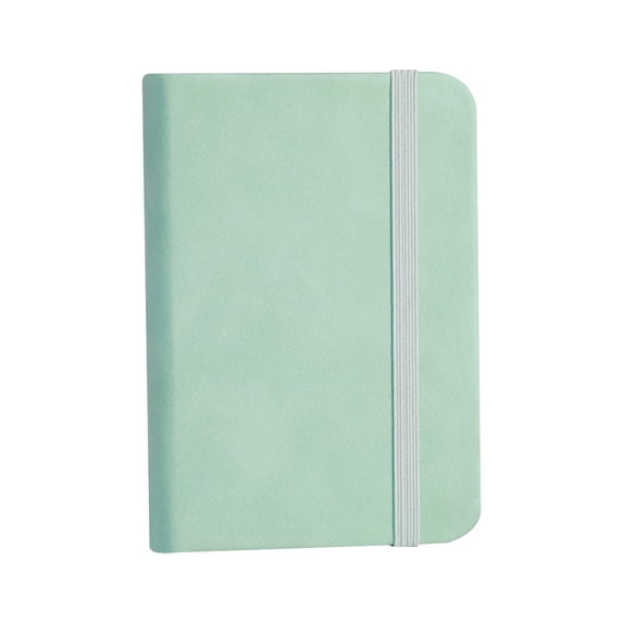 Pocket Notebook Notepad,3" X 4.3" Ruled Pu Leather Hardcover Small Notepads Mini Journal with Thick Paper,Inner Pocket by Elapind