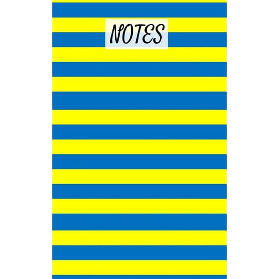Pocket Notebook: Notes: Notebook - College Ruled - 5 x 8 Inches - 100 Pages - Small Paperback (Paperback)