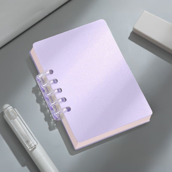 Pocket Notebook, Top Spiral Binding Memo Pad with 60 Sheets, Compact Notepad for Students and Travel, Cute Cartoon Cover Portable Mini Book for Daily Lists and Ideas