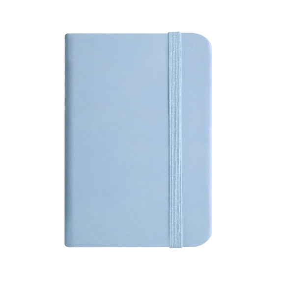Pocket Notebook for Women & Men,Small Hand Journal with PU Leather Cover,Mini Notepad for Work Writing,Hardcover Pocket Journal with Premium Thick Lined Paper for Daily Use(4.5x3")(Blue)