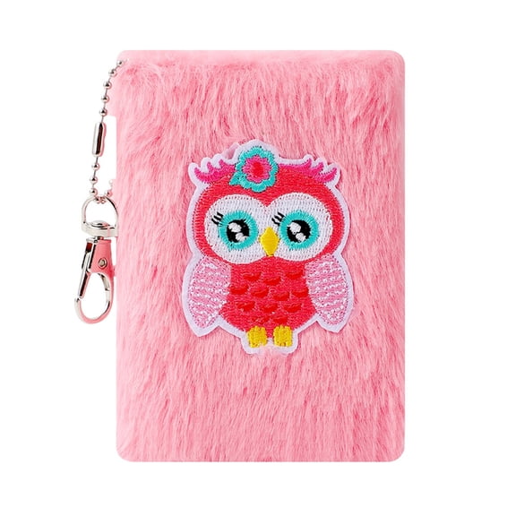 Pocket Notepad Miniature Furry Writing Journal Travel Notebook Smooth Pages For Daily Notes Pad